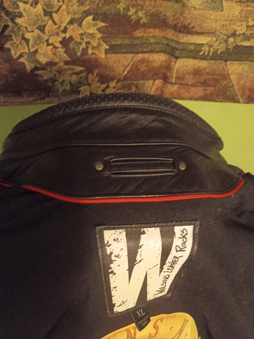 Guns And Roses Jacket Wilsons Leather Black Asymmetrical Zip Bomber Jacket